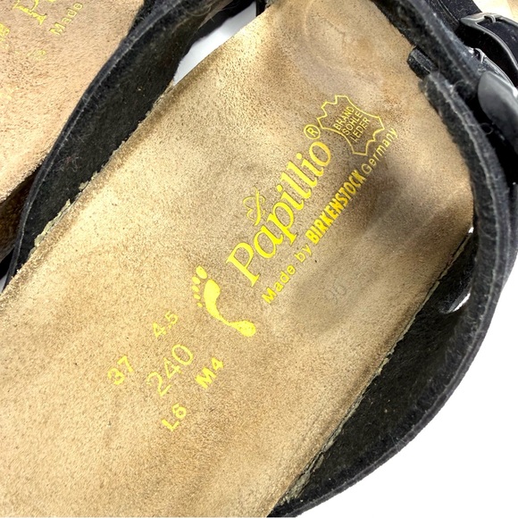 Papillio by Birkenstock Florida Sandal Black EU 37 L6 M4 - Picture 8 of 10